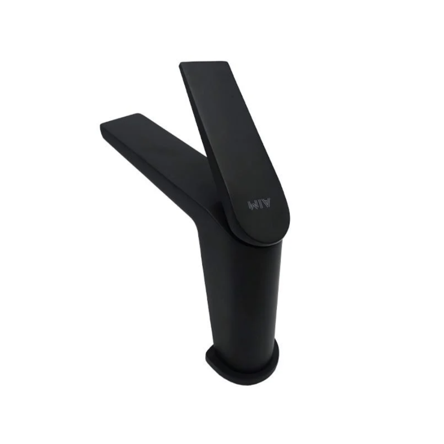 Змішувач для раковини, латунь чорний матовий AIM DG08910 matte black - фото 5