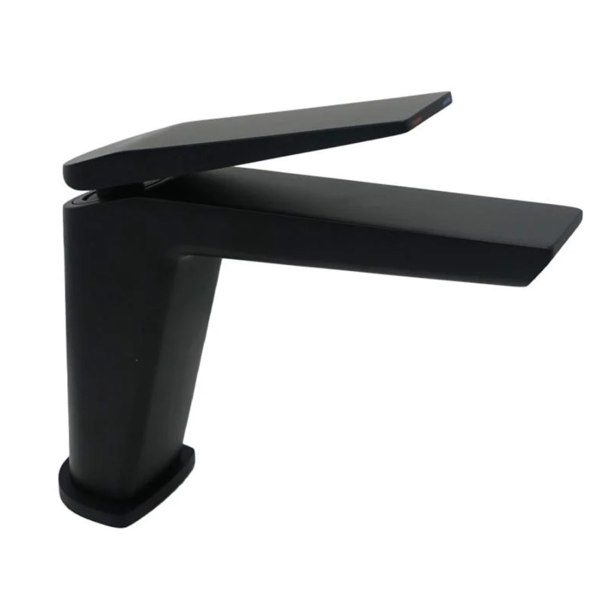 Змішувач для раковини, латунь чорний матовий AIM DG08910 matte black - фото 1