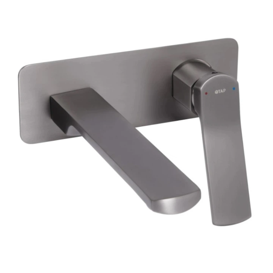 Змішувач для раковини прих мон Slavonice, Gunmetal Black PVD (k35) QTSLA273GMB45920 Qtap - фото 1