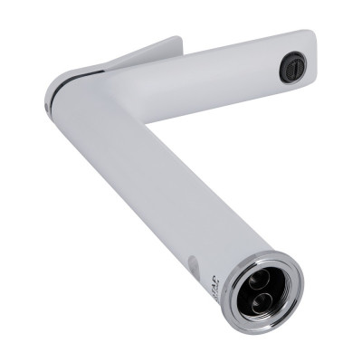 Змішувач для раковини високий Qtap Presto, Chrome/White (k35) QTPRE269CRW45577