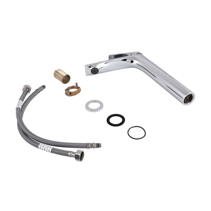 Смеситель для раковины высокий Qtap Vlasta New, Chrome (k35) QTVLA269CRM45652 - фото 3