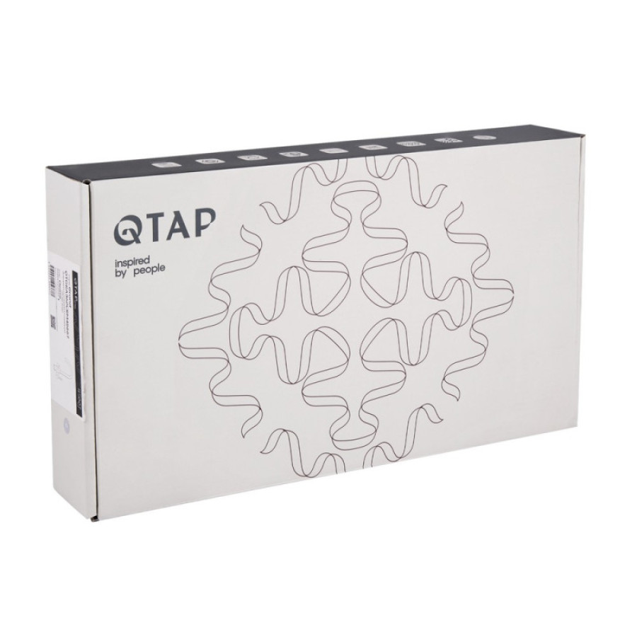 Смеситель для раковины высокий Qtap Vlasta New, Chrome (k35) QTVLA269CRM45652 - фото 4
