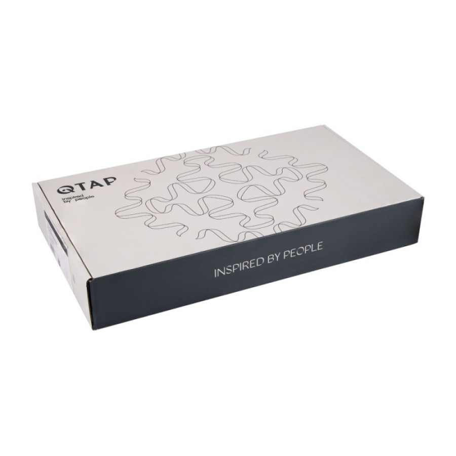 Смеситель для раковины высокий Qtap Vlasta New, Chrome (k35) QTVLA269CRM45652 - фото 5