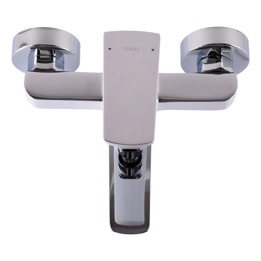 Змішувач для ванни Topaz Lexi TL 21101A-H57-CW білий/хром - фото 3