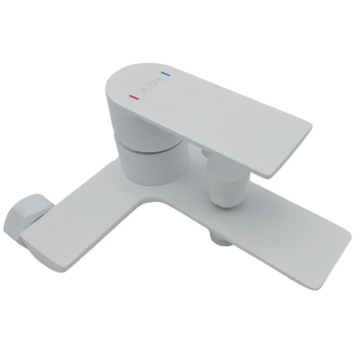Смеситель для ванны, белый латунь AIM DG1130 frosted white