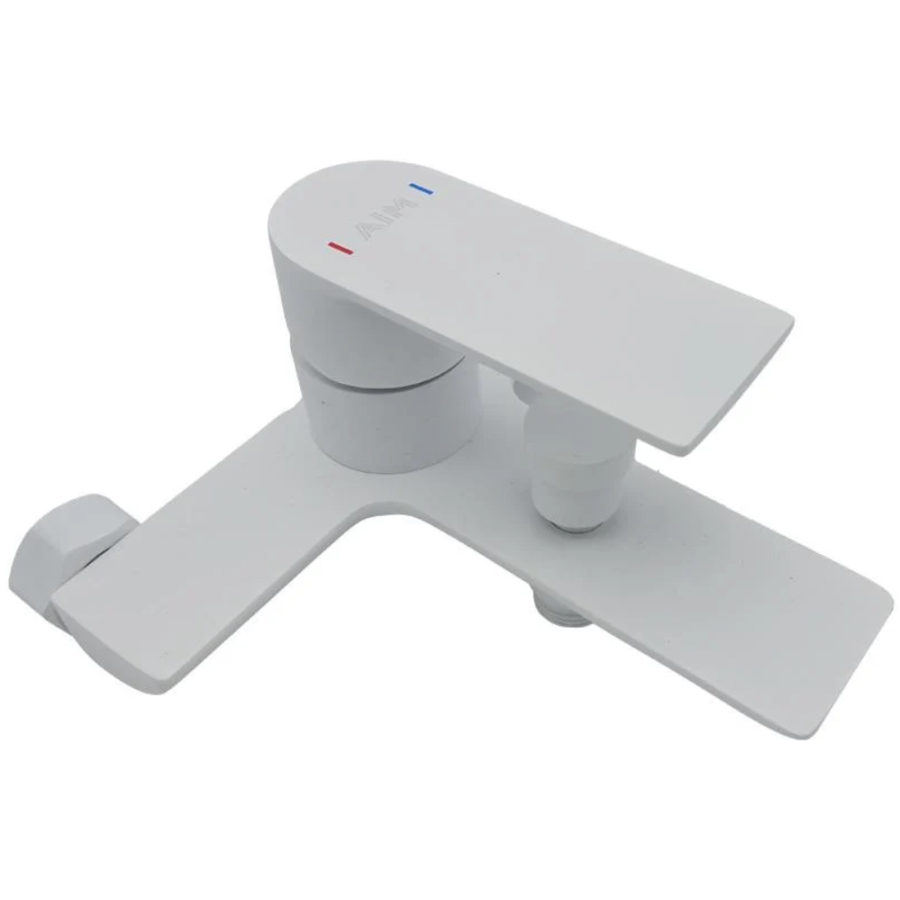 Змішувач для ванни, латунь білий AIM DG1130 frosted white - фото 2