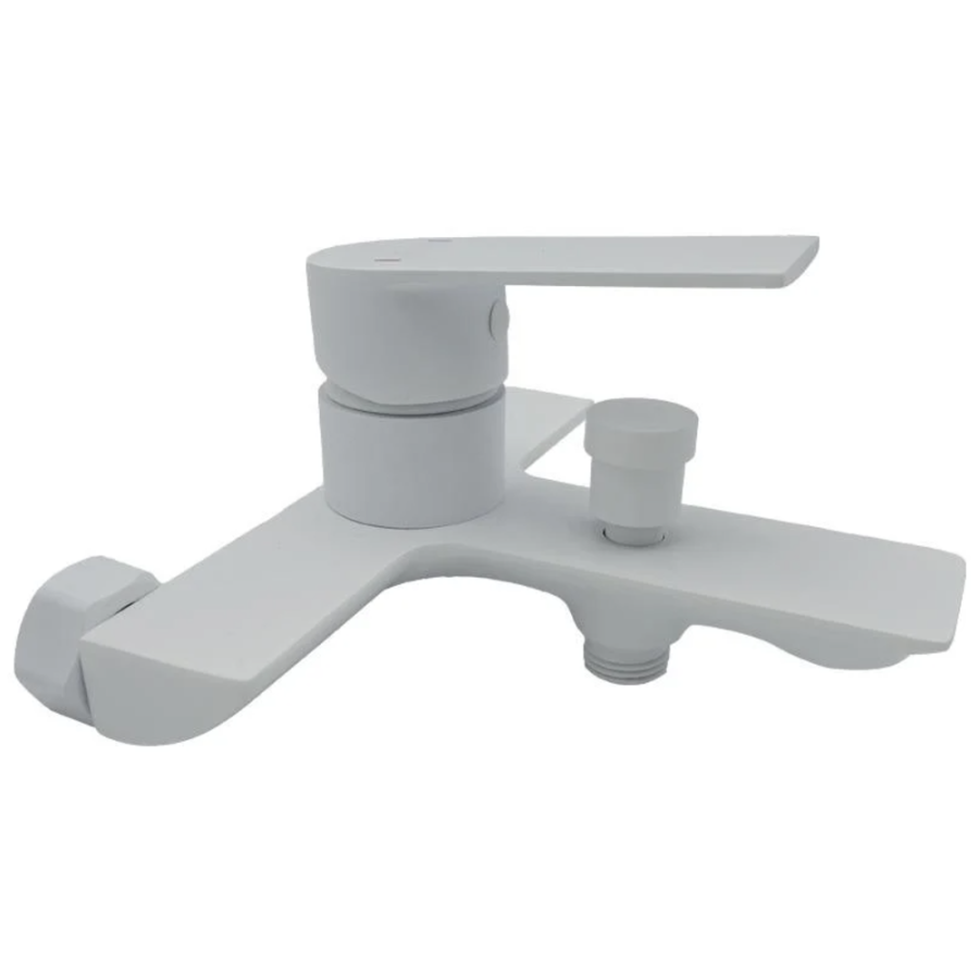 Змішувач для ванни, латунь білий AIM DG1130 frosted white - фото 3