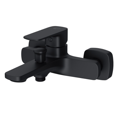 Смеситель для ванны и душа Cersanit Lagra черный