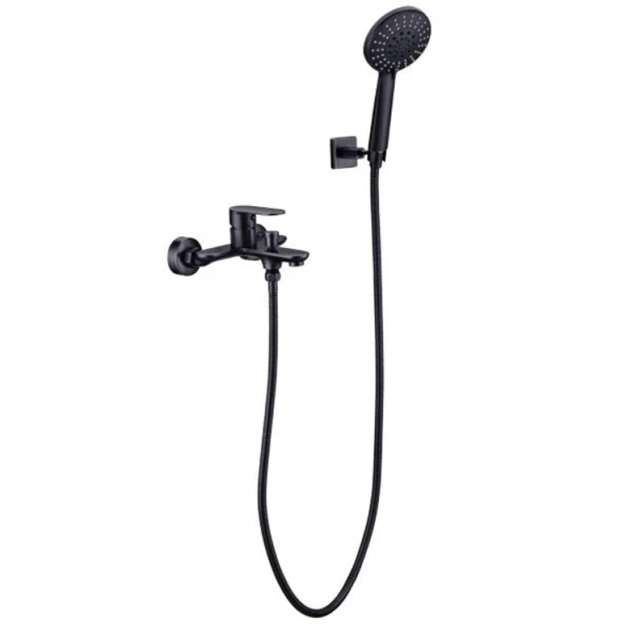 Змішувач для ванни, латунь чорний матовий AIM DG01230 matte black - фото 5