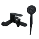 Змішувач для ванни, латунь чорний матовий AIM DG01230 matte black