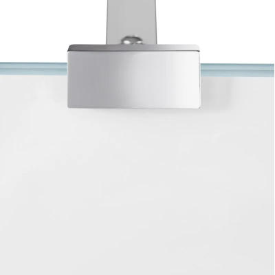 Стіна Qtap Walk-In Standard CRM 209.C8, 90*200см, скло 8мм  Clear CalcLees нерухома