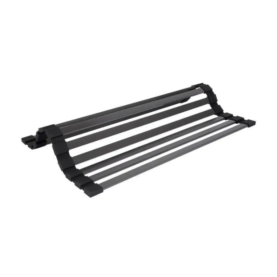 Сушарка на кухонну мийку Lidz Acsis LA14 Black, плоска основа, для посуду 430х300 мм LDACSLA14BLM497 - фото 4