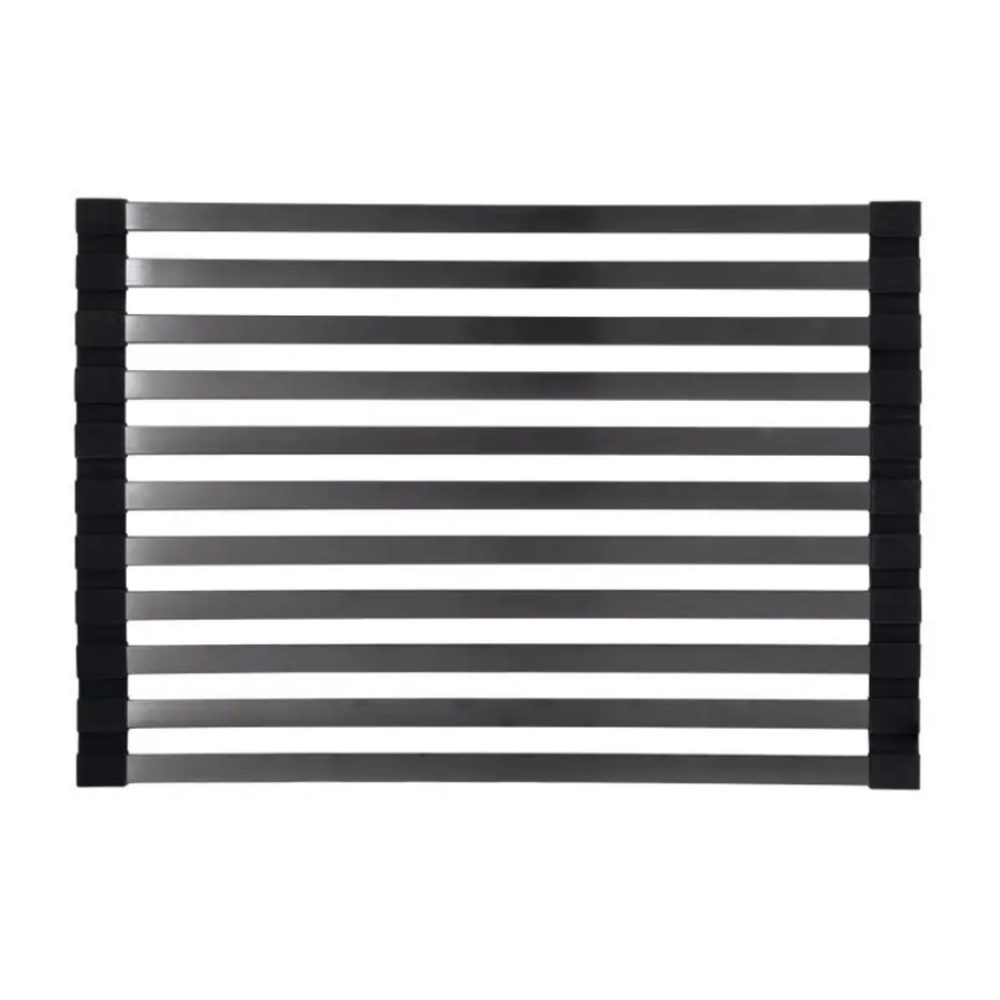Сушарка на кухонну мийку Lidz Acsis LA14 Black, плоска основа, для посуду 430х300 мм LDACSLA14BLM497 - фото 3