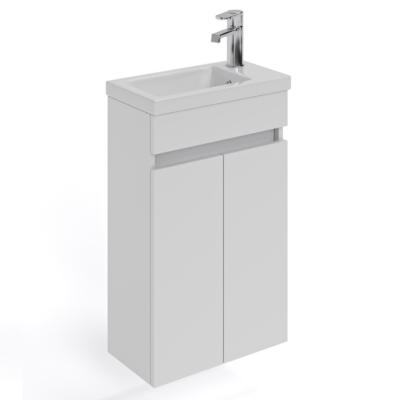 Тумба New Line ТП1-45 с умывальником Single Pieces 25*45