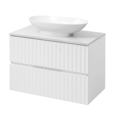 Тумба подвесная Marble-80 Белая (ЭЛИТ-80)