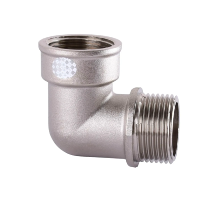 Угольник SOLOMON 1/2 никель ЗВ 8200L