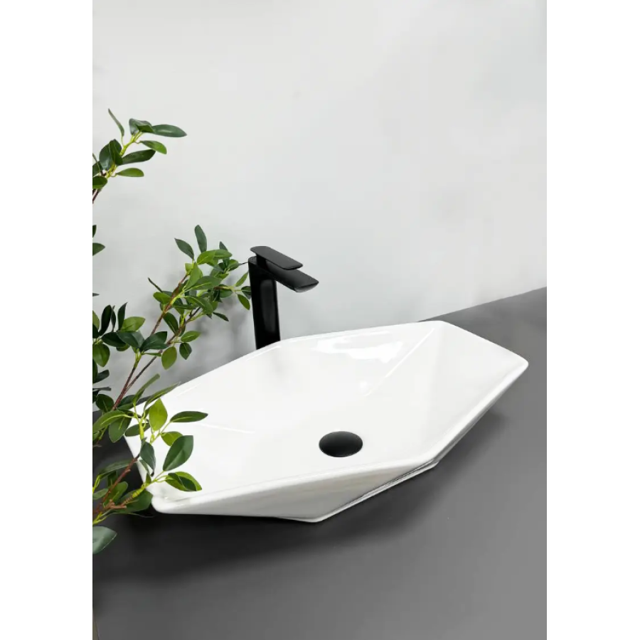 Умивальник Rea Vbi Venezia S White (VBI-012401) - фото 1