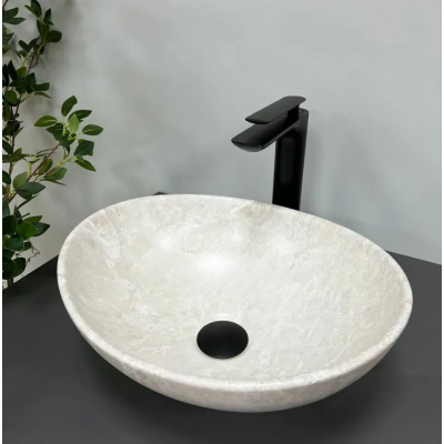 Умывальник (раковина) VBI PARMA LIGHT STONE MATT накладной