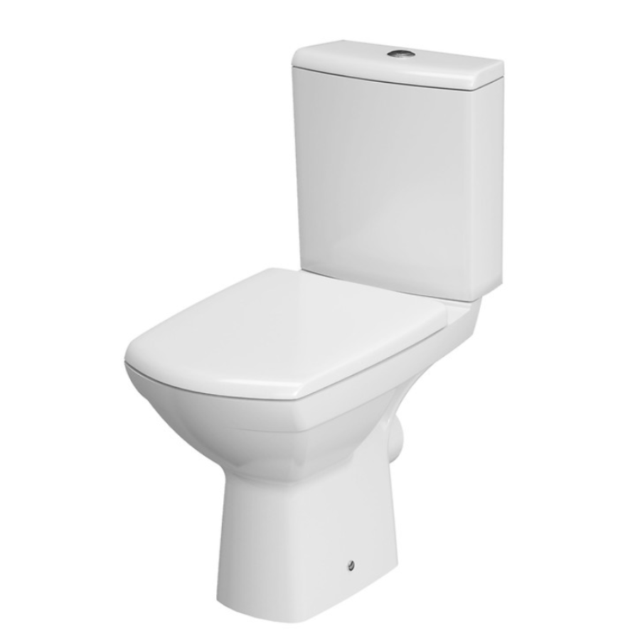 Унитаз-компакт Cersanit Carina New Clean On 011 559 3/6л + крышка дюропласт - фото 1