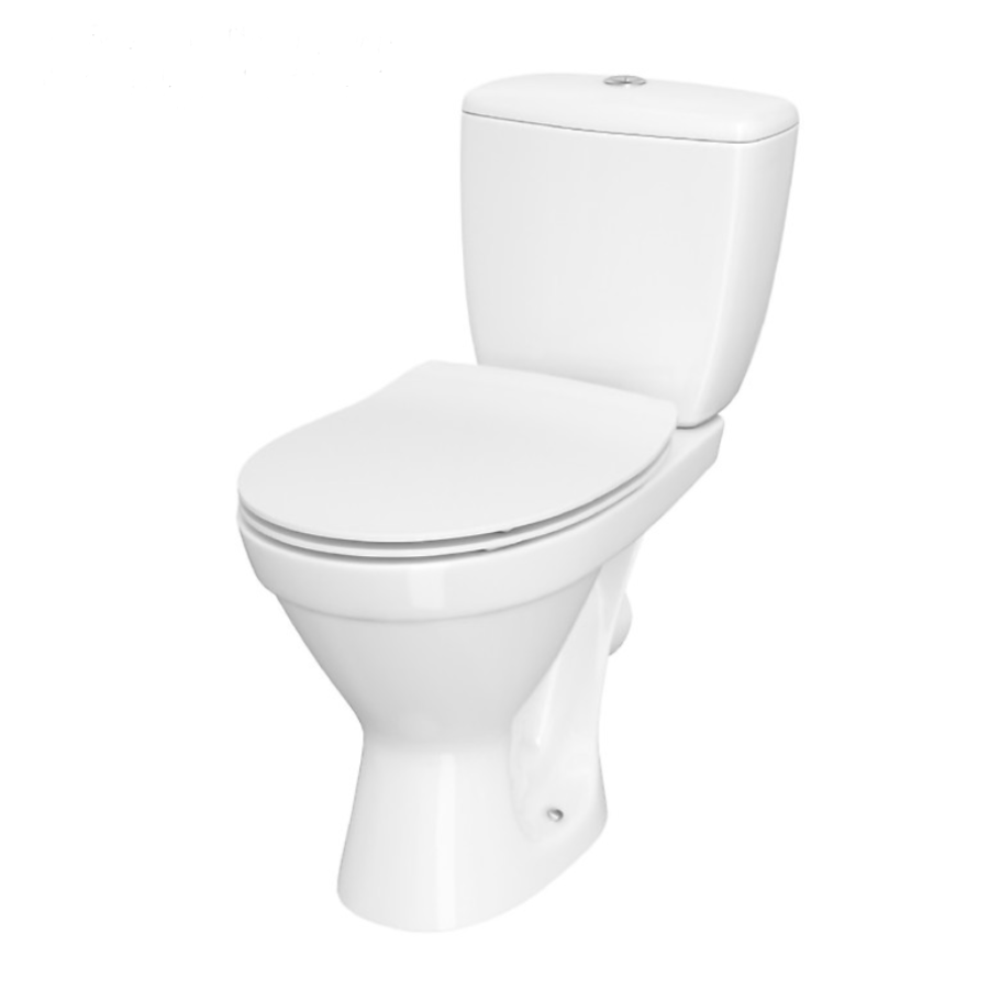 Унитаз-компакт Cersanit Cersania Simpeleon 011 3/6 с крышкой дюропласт - фото 1
