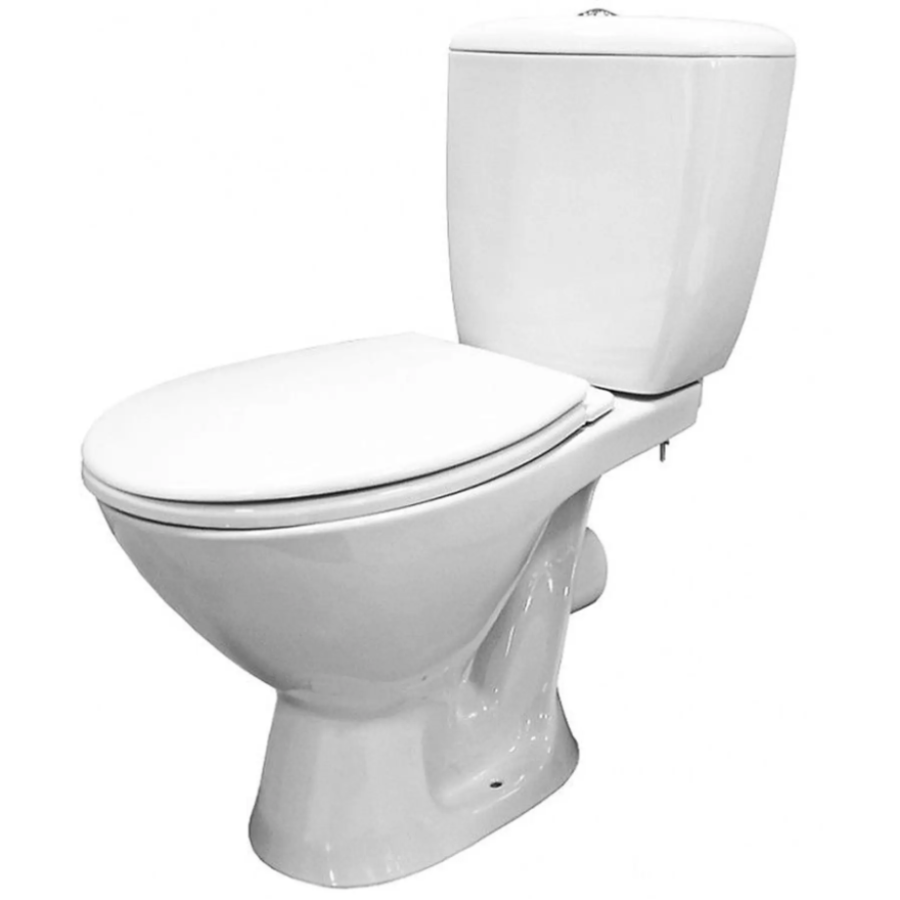 Унитаз-компакт Cersanit Koral 40 K011 3/6л + крышка полипропилен - фото 1