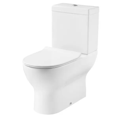 Унитаз-компакт DEVIT FRESH 3110121 безобедочный, тонкая крышка soft-close, quick-fix (3пак)