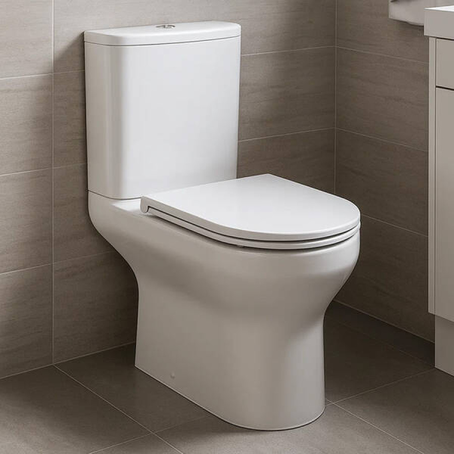 Унитаз-компакт Devit 5810020 Life с крышкой soft-close безобедочный, Vortex Flush, белый (1 сорт) - фото 2