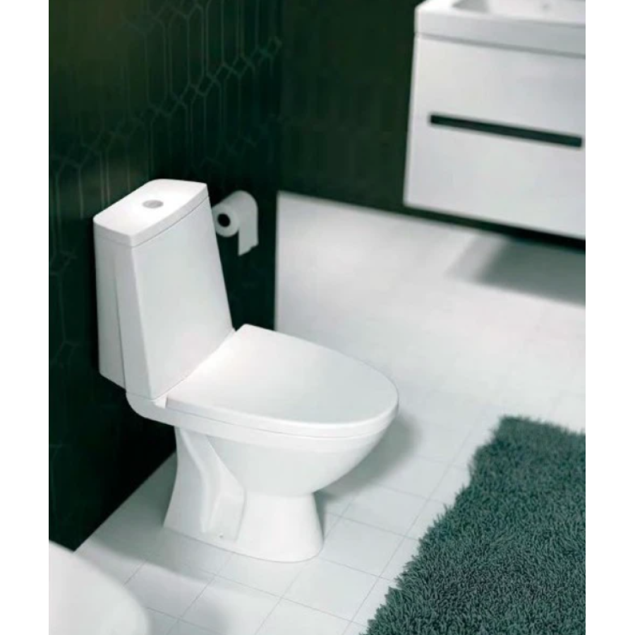 Унітаз-Компакт Kolo Modo з кришкою дюропласт soft-close (L39004000) - фото 4