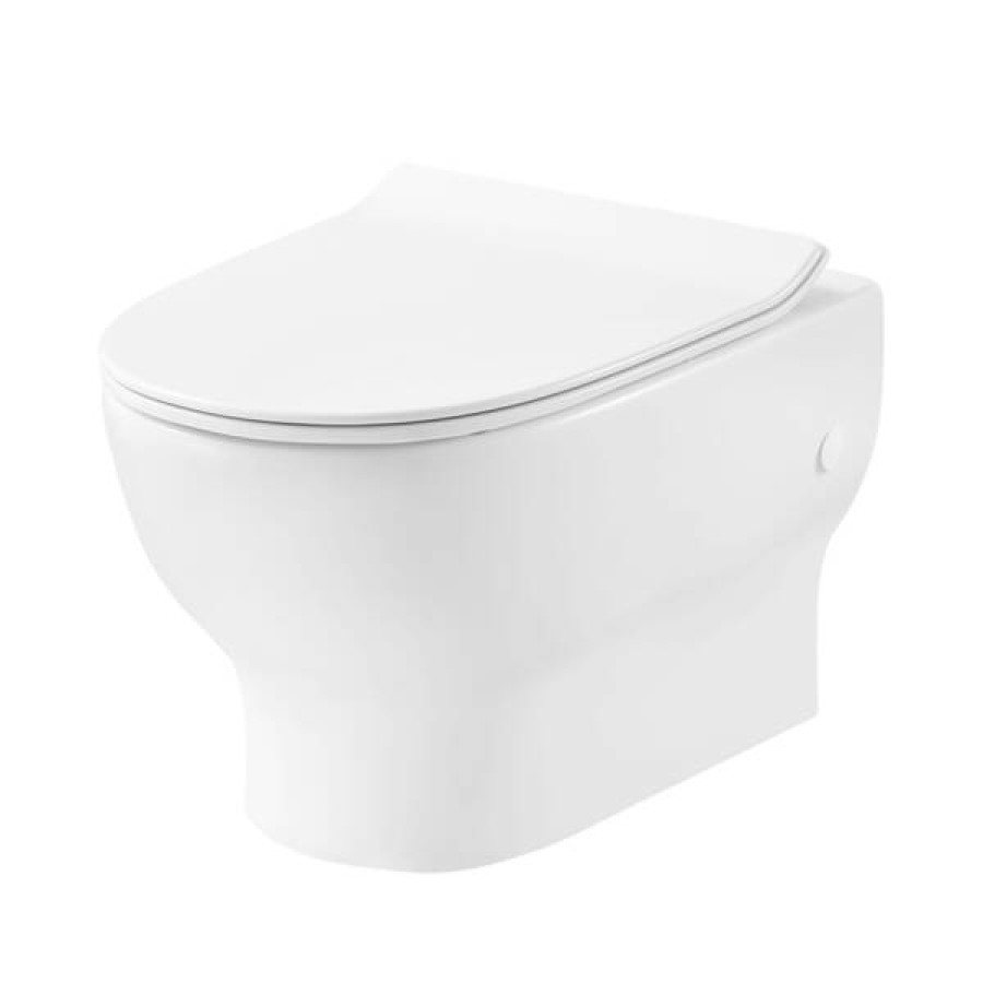 Унитаз подвесной Devit Fresh 3120121 безобиточный, тонкая крышка soft-close, quickfix - фото 1