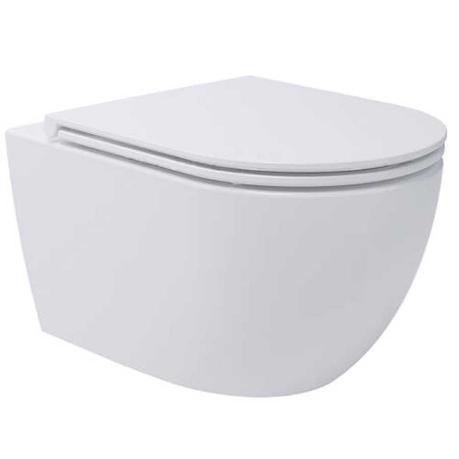 Унитаз подвесной Devit Style 320150 безобедочный Vortex Flush с крышкой soft close - фото 2