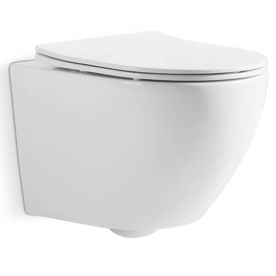 Унитаз подвесной Devit Universal 3020162 безобедочный с сиденьем soft-close, quick-fix - фото 1