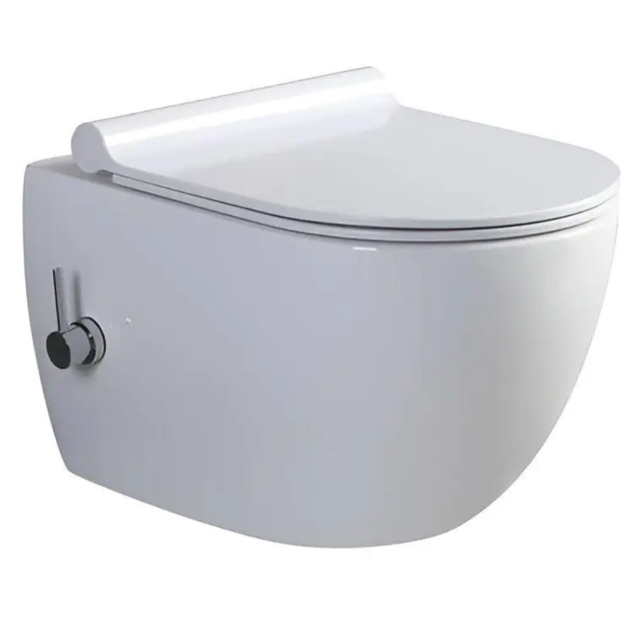 Унітаз підвісний Kollerpool Round Pro з функцією біде (RP-0500-RWB) - фото 1
