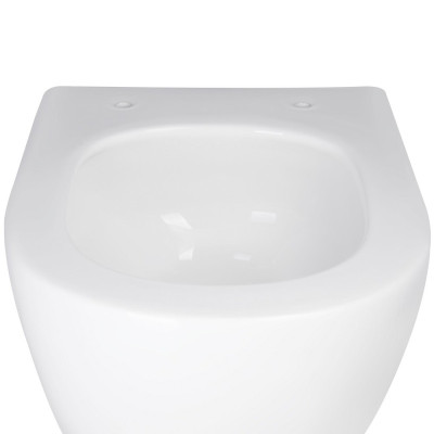 Унітаз підвісний Qtap Jay Ultra Quiet сидіння Slim Duroplast/ Soft-close/ Quick relase 485х360х320 м