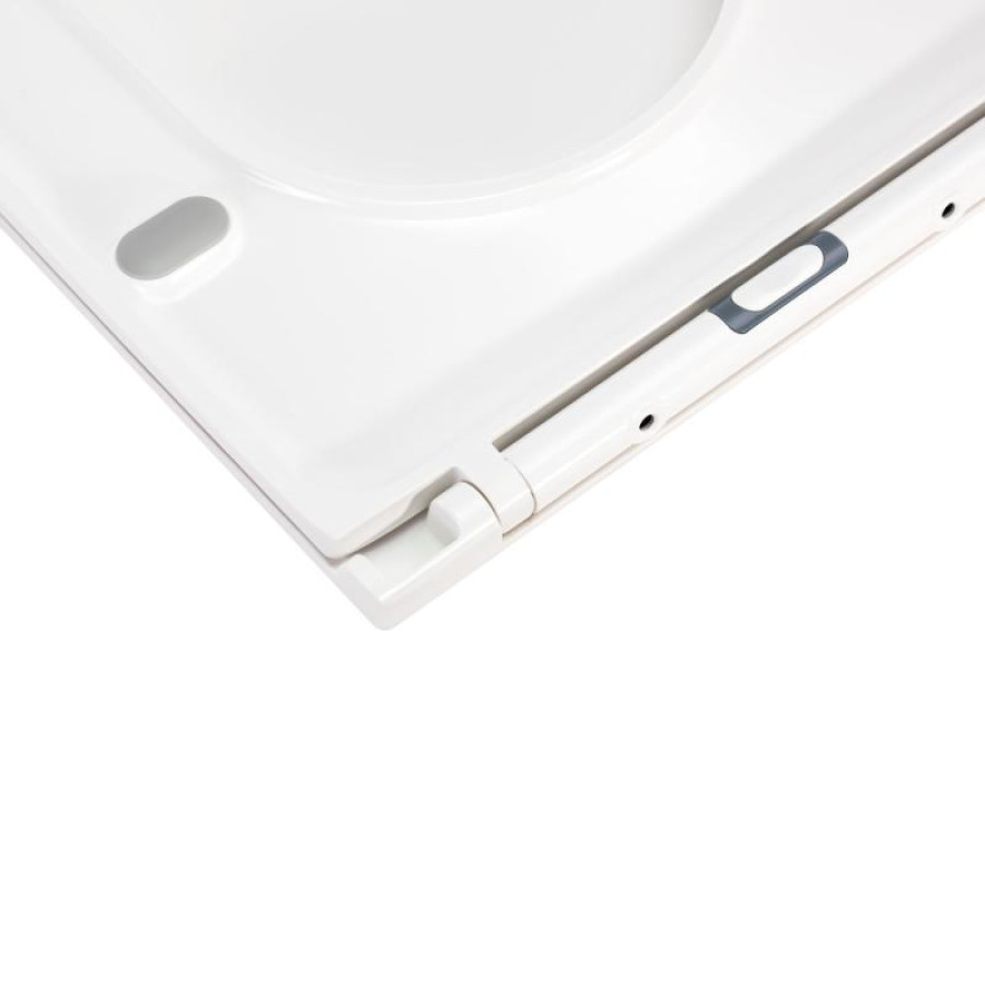 Унитаз подвесной Qtap Robin Ultra Quiet сиденье Slim Duroplast/ Soft-close/ Quick relase 490x370x360 - фото 9