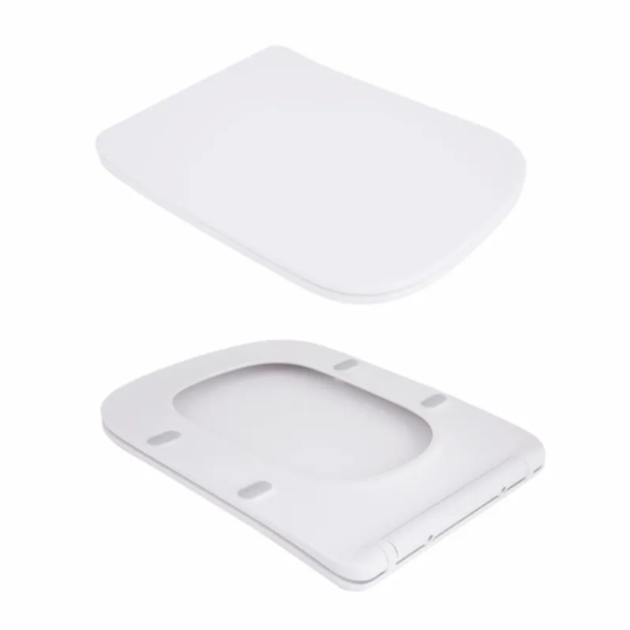 Унитаз подвесной Qtap Tern Ultra Quiet 490x365x325 mm с сиденьем Slim Duroplast/Soft-close - фото 5