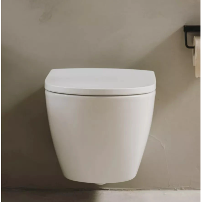 Унитаз подвесной Roca Ona Vortex с крышкой soft-close