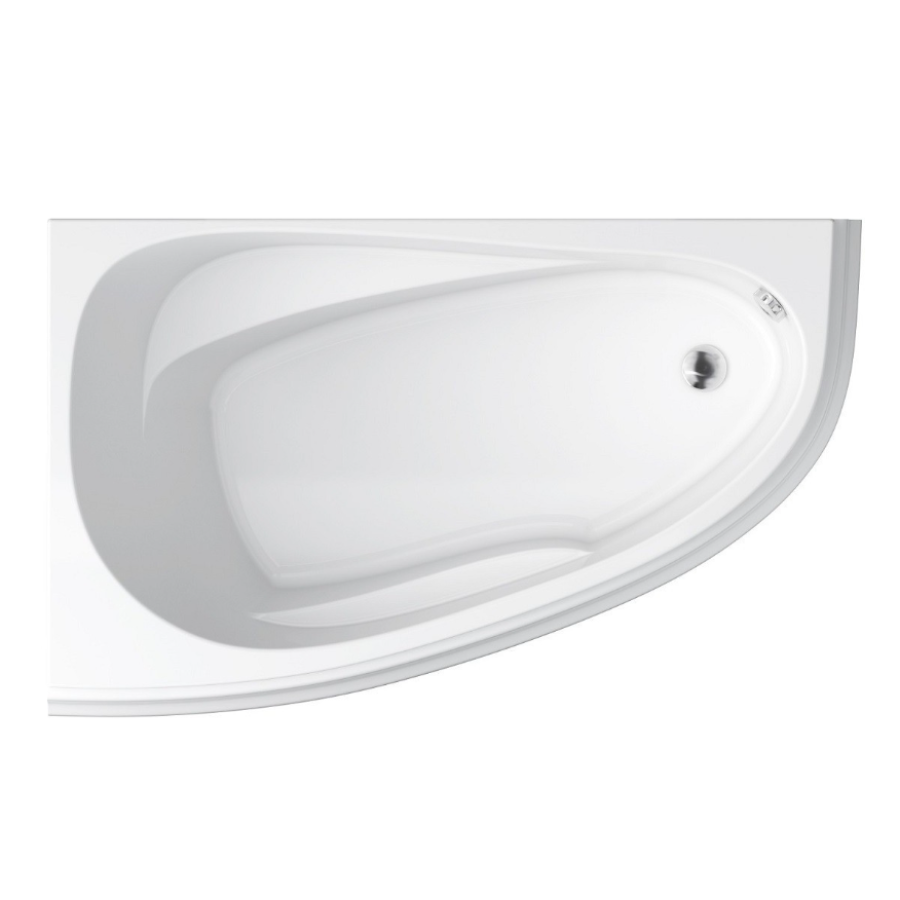 Ванна Cersanit Jonna 160х95 см левая+PW01 - фото 1