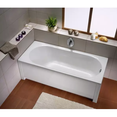 Ванна акриловая прямоугольная Kolo Opal Plus XWP136000N 160х70 см белая, без ножек