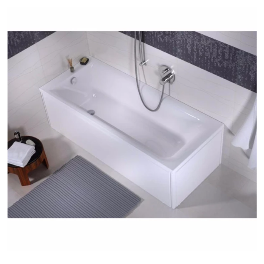 Ванна акрилова прямокутна Kolo Rekord XWP3650000N 150x70 см біла, без ніжок - фото 3