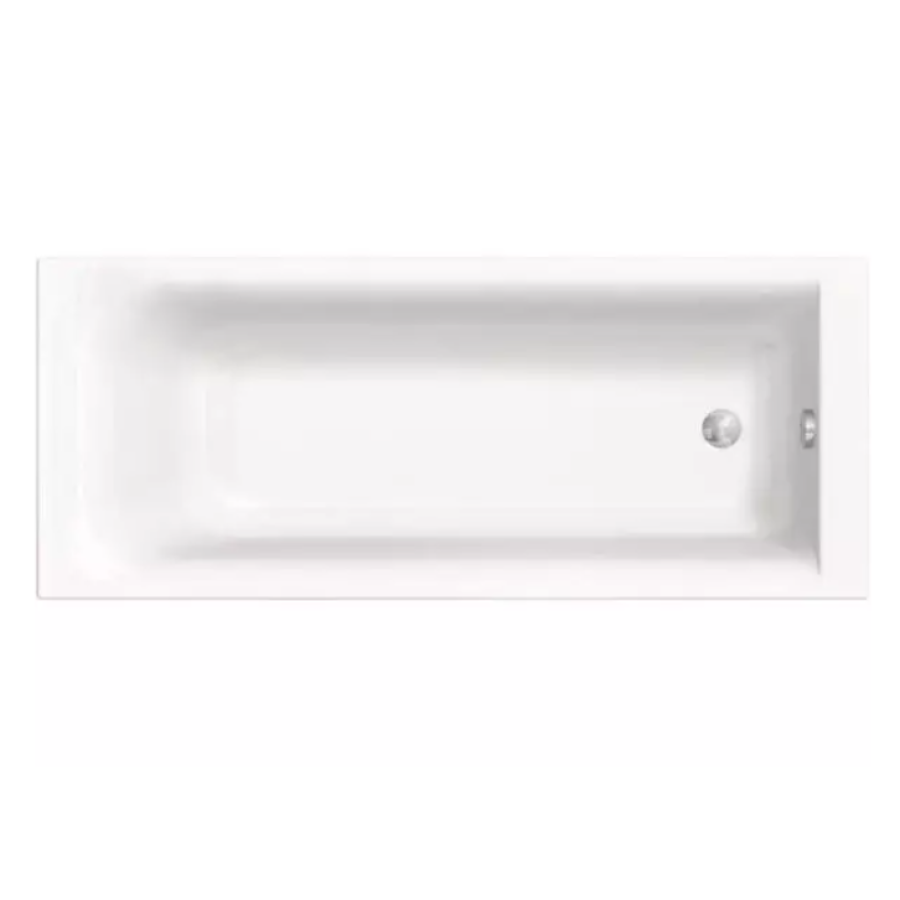 Ванна акрилова прямокутна Kolo Rekord XWP3650000N 150x70 см біла, без ніжок - фото 2