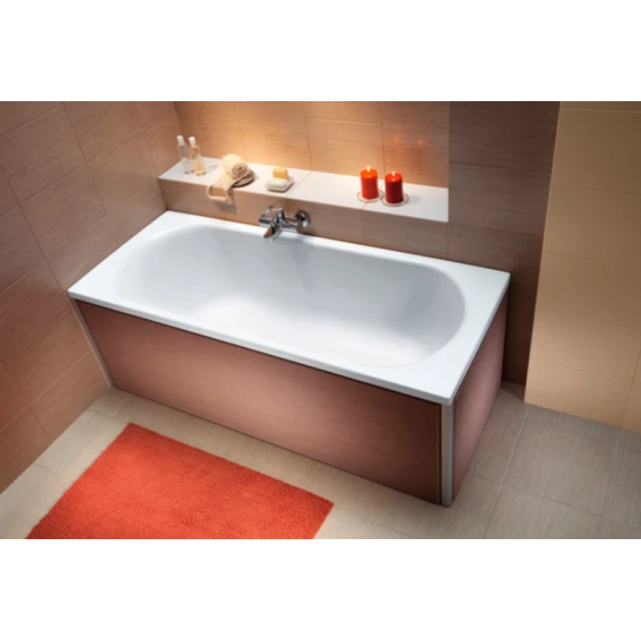 Ванна акрилова прямокутна Kolo Opal Plus XWP137000N 170х70 см біла, без ніжок - фото 2