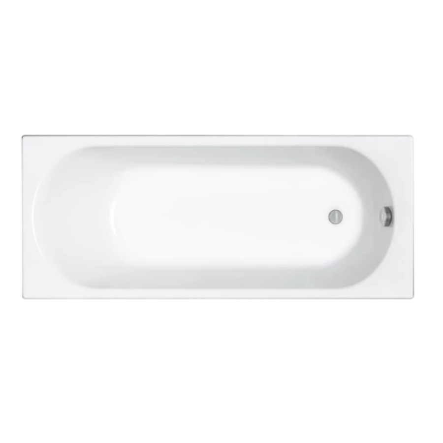 Ванна акрилова прямокутна Kolo Opal Plus XWP137000N 170х70 см біла, без ніжок - фото 1