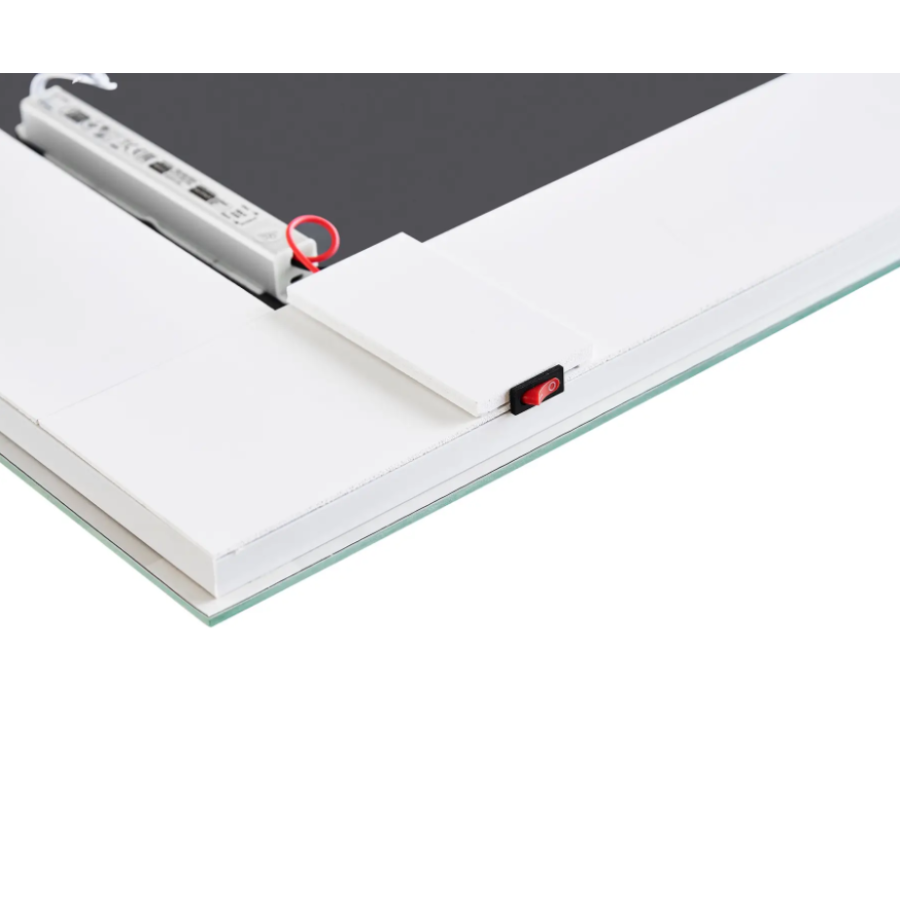 Зеркало UNIO MRR-01 SQR-RA 600*800 mm LED - фото 4