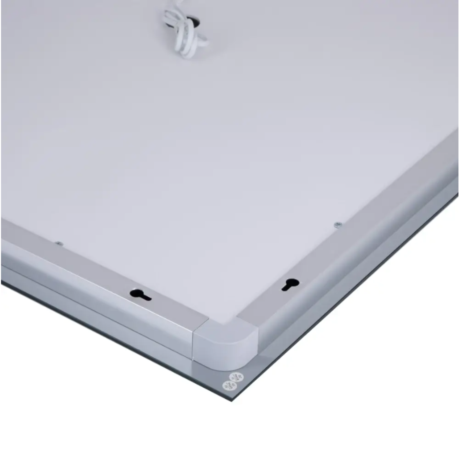 Зеркало настенное Kubis (KU1) 1000х800 мм, прямоугольное, с LED-подсветкой Touch, антизапотеванием, - фото 5