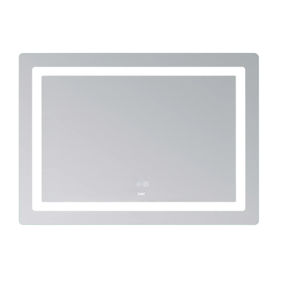 Дзеркало настінне Kubis (KU2) 1200х800 мм, прямокутне, з LED-підсвічуванням Touch, антизапотіванням, - фото 4