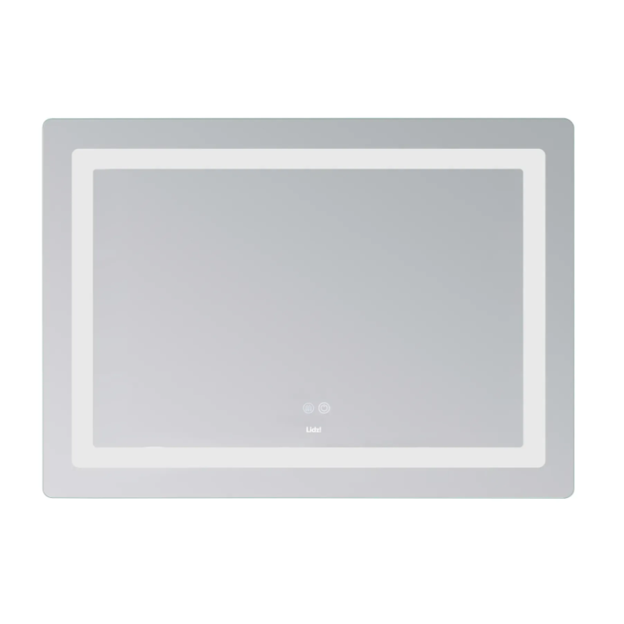 Дзеркало настінне Kubis (KU2) 1200х800 мм, прямокутне, з LED-підсвічуванням Touch, антизапотіванням, - фото 5
