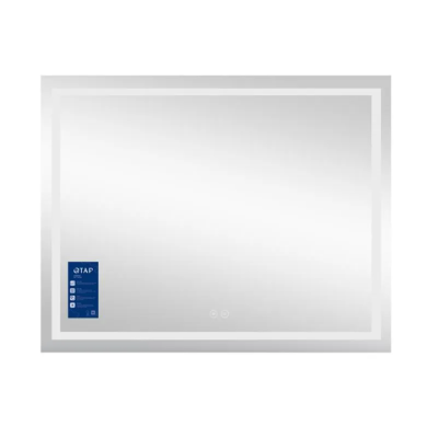 Дзеркало настінне Mideya (MI1) 1000х700 мм, прямокутне, з LED-підсвіткою Touch, антизапотіванням, ди