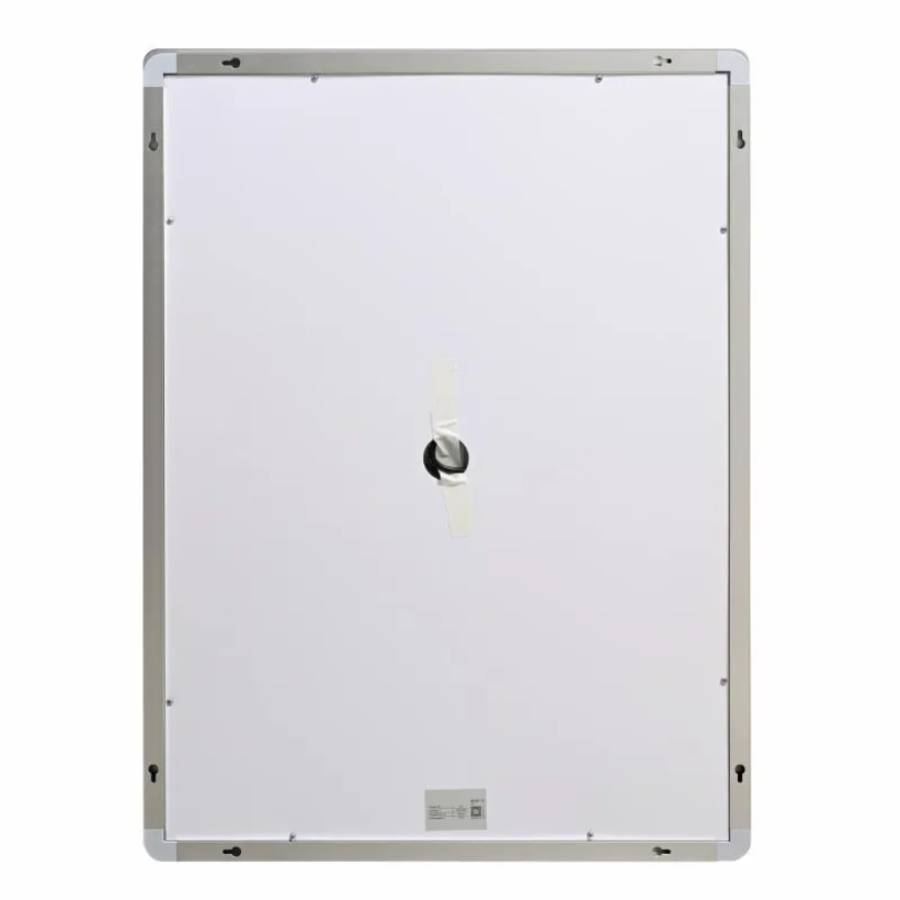 Зеркало настенное Qtap Mideya (MI2) 600х800 мм, прямоугольное, с LED-подсветкой Touch, антизапотеванием, дым - фото 5