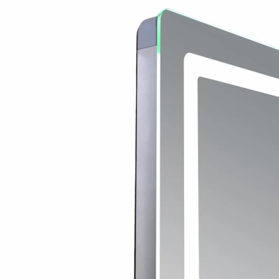 Зеркало настенное Mideya (MI2) 800х600 мм, прям, с LED-подсветкой Touch, антиз, димером рег ярк Qtar