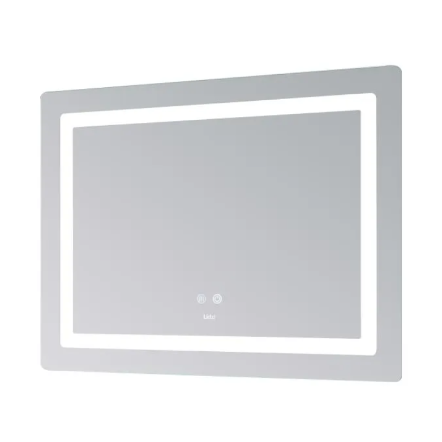 Дзеркало наст. Kubis (KU2) 800х600 мм, прямок, з LED-підсвіч. Touch, антизапот. димером, рег. яск - фото 3